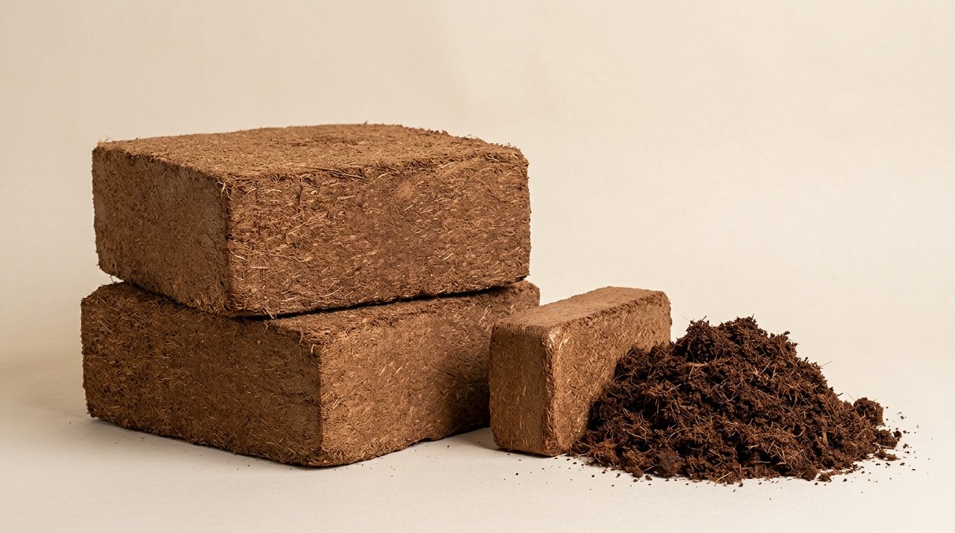5kg Compressed Cocopeat Block